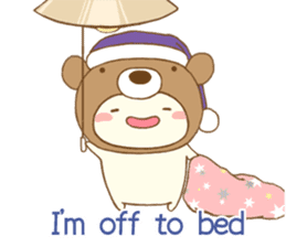 Yururi with animal headgear (E) sticker #8625152