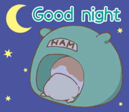 Yururi with animal headgear (E) sticker #8625153