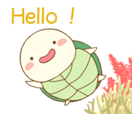 Yururi with animal headgear (E) sticker #8625154