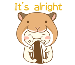 Yururi with animal headgear (E) sticker #8625158