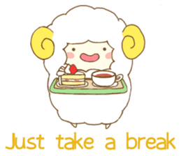 Yururi with animal headgear (E) sticker #8625170