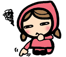 International couple's bilingual sticker sticker #8625115