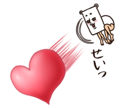 As bear, as a person 3 sticker #8625247