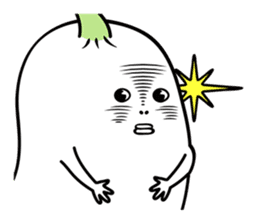 The creature looks like beans. sticker #8625623