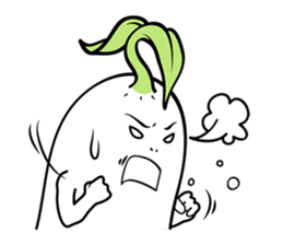 The creature looks like beans. sticker #8625638