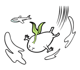 The creature looks like beans. sticker #8625646