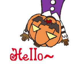 Hello pumpkin & friend's sticker #8625698