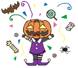 Hello pumpkin & friend's sticker #8625699