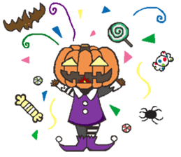 Hello pumpkin & friend's sticker #8625699
