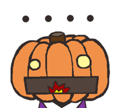 Hello pumpkin & friend's sticker #8625702