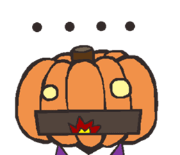Hello pumpkin & friend's sticker #8625702