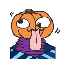 Hello pumpkin & friend's sticker #8625705