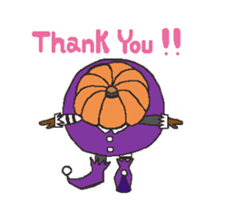 Hello pumpkin & friend's sticker #8625707