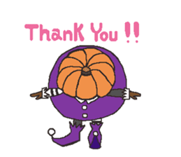 Hello pumpkin & friend's sticker #8625707
