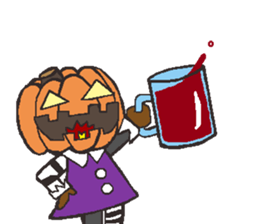 Hello pumpkin & friend's sticker #8625712