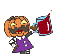 Hello pumpkin & friend's sticker #8625712