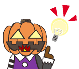 Hello pumpkin & friend's sticker #8625724