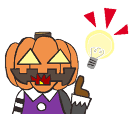 Hello pumpkin & friend's sticker #8625724