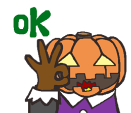Hello pumpkin & friend's sticker #8625728