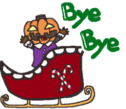 Hello pumpkin & friend's sticker #8625733
