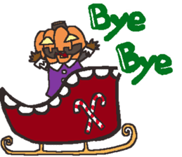 Hello pumpkin & friend's sticker #8625733