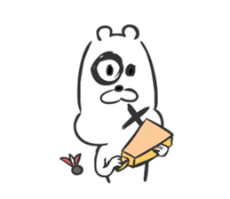 Kumakichi's New Year Greetings sticker #8626249