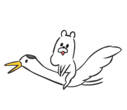 Kumakichi's New Year Greetings sticker #8626255