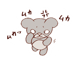 Honwaka bear sticker #8626890