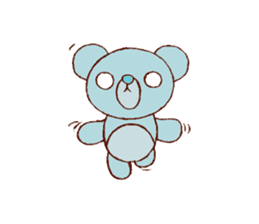 Honwaka bear sticker #8626892