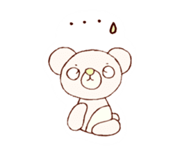 Honwaka bear sticker #8626893