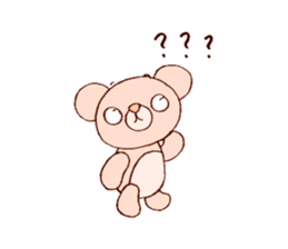 Honwaka bear sticker #8626894