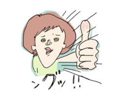 Hard-women kotsue sticker #8626939