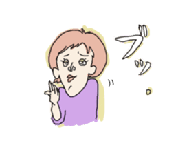 Hard-women kotsue sticker #8626945