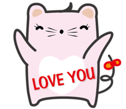 LOVE LOVE CAT ~ Global sticker #8627180