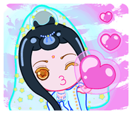 The Monks & White Girl From Sitara sticker #8627339