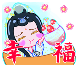 The Monks & White Girl From Sitara sticker #8627345