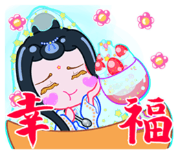 The Monks & White Girl From Sitara sticker #8627345