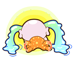 The Monks & White Girl From Sitara sticker #8627358