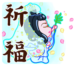 The Monks & White Girl From Sitara sticker #8627374