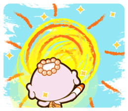 The Monks & White Girl From Sitara sticker #8627375