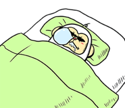 2016 steep face of a monkey of New Year sticker #8627496