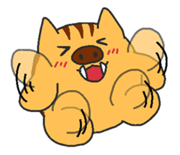 Daily oriental Zodiac[wild boar] sticker #8627506