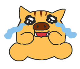 Daily oriental Zodiac[wild boar] sticker #8627508