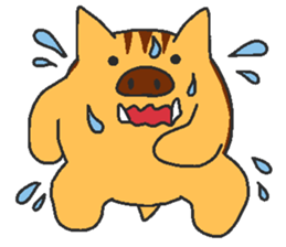 Daily oriental Zodiac[wild boar] sticker #8627520