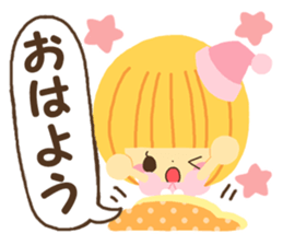 Hana chan sticker winter version sticker #8627578