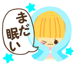 Hana chan sticker winter version sticker #8627581