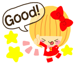 Hana chan sticker winter version sticker #8627588
