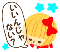 Hana chan sticker winter version sticker #8627593