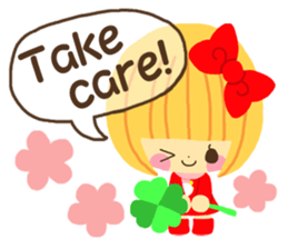 Hana chan sticker winter version sticker #8627604