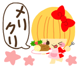 Hana chan sticker winter version sticker #8627611